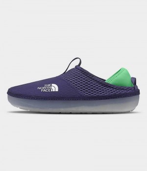 Blue / Green The North Face Base Camp Men's Mules | MALAYSIA IZRDNV