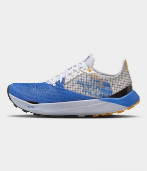 Blue / White The North Face Summit Series VECTIV Sky Men's Trail Running Shoes | MALAYSIA WDPLIV