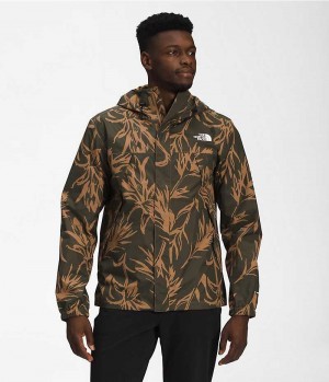 Brown The North Face Antora Men's Rain Jacket | MALAYSIA XZOKNP