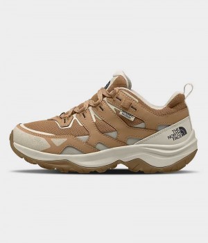 Brown The North Face Hedgehog 3 Waterproof Women's Hiking Shoes | MALAYSIA VJPKFI