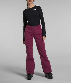 Burgundy The North Face Freedom Stretch Women's Pants | MALAYSIA WOCUXR