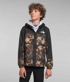 Camo The North Face Antora Boys' Rain Jacket | MALAYSIA KPNJVS