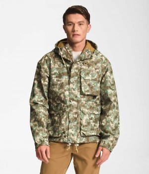 Camo The North Face M66 Utility Men's Rain Jacket | MALAYSIA ZSOUAB