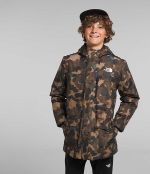 Camo The North Face North Triclimate® Boys' Puffer Jacket | MALAYSIA ARGYQS