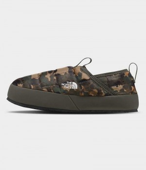 Camo The North Face ThermoBall™ Traction II Girls' Mules | MALAYSIA BCDQSV