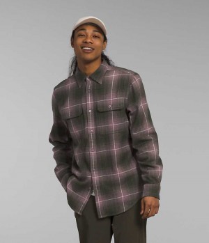 Fuchsia The North Face Arroyo Flannel Men's Shirt | MALAYSIA AZYIBV