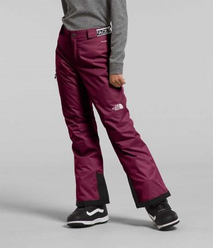 Fuchsia The North Face Freedom Girls' Insulated Pants | MALAYSIA SCXWNQ