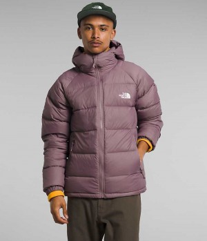 Fuchsia The North Face Hydrenalite™ Hoodie Men's Puffer Jacket | MALAYSIA FGCZBJ