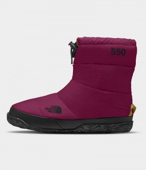 Fuchsia The North Face Nuptse Après Women's Winter Boots | MALAYSIA SKNGRC