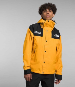 Gold / Black The North Face GTX Mountain Men's Insulated Jacket | MALAYSIA RECHLW