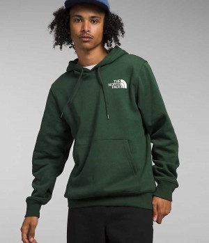 Green The North Face Box NSE Pullover Men's Hoodie | MALAYSIA GETILR