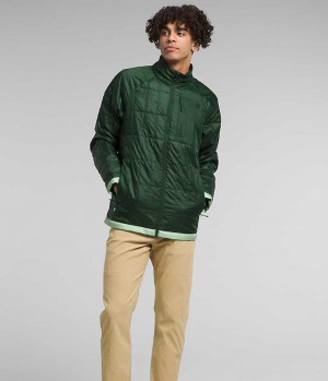 Green The North Face Circaloft Men's Puffer Jacket | MALAYSIA ZDHNJM