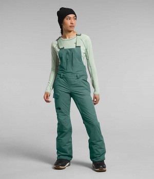 Green The North Face Freedom Insulated Women's Bib Pants | MALAYSIA AZSWRQ