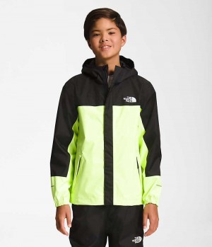 Green / Black The North Face Antora Boys' Rain Jacket | MALAYSIA AFNCTK