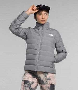 Grey The North Face Aconcagua 3 Women's Puffer Jacket | MALAYSIA FJVODA