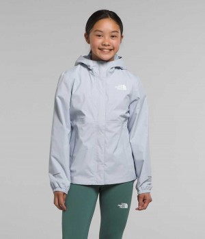 Grey The North Face Antora Girls' Rain Jacket | MALAYSIA WTUYSK