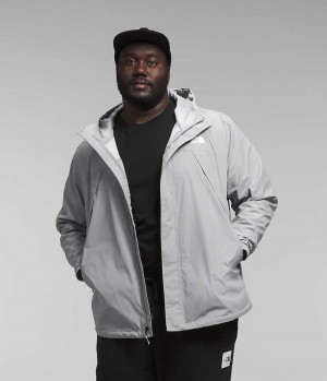 Grey The North Face Big Antora Men's Rain Jacket | MALAYSIA VFMWLA