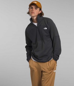 Grey The North Face Canyonlands High Altitude ½-Zip Men's Pullover | MALAYSIA CMSEYU