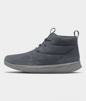 Grey The North Face NSE Chukkas Suede Men's Winter Boots | MALAYSIA SMHGIU