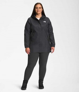 Grey The North Face Plus Antora Women's Coat | MALAYSIA KAJBHX