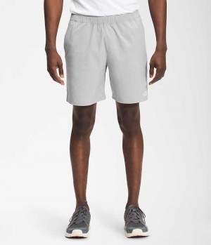 Grey The North Face Wander Men's Shorts | MALAYSIA PUFOIE