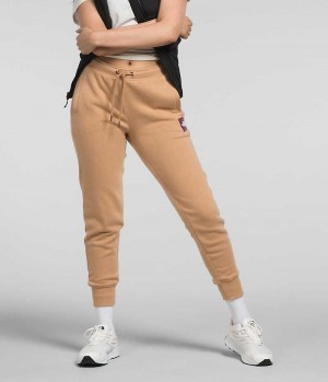 Khaki The North Face Box NSE Women's Jogger | MALAYSIA KXTMZC