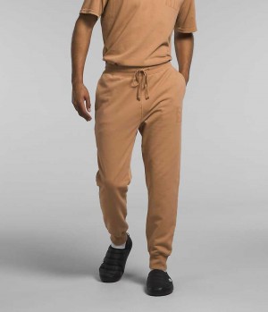 Khaki The North Face Garment Dye Men's Jogger | MALAYSIA BNGCWJ