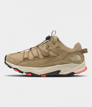 Khaki The North Face VECTIV Taraval Tech Men's Hiking Shoes | MALAYSIA RQTVKO