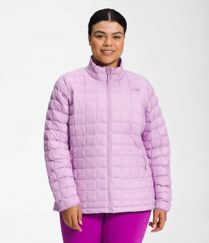 Lavender The North Face Plus ThermoBall™ Eco 2.0 Women's Puffer Jacket | MALAYSIA VIJWDL