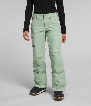 Mint The North Face Freedom Women's Insulated Pants | MALAYSIA LUFKTW