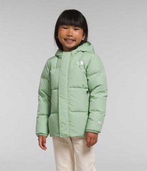 Mint The North Face North Hooded Girls' Puffer Jacket | MALAYSIA FJADXY