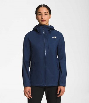 Navy The North Face Alta Vista Women's Rain Jacket | MALAYSIA MEQVBS