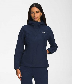 Navy The North Face Antora Women's Rain Jacket | MALAYSIA JAHIET