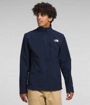 Navy The North Face Apex Bionic 3 Men's Softshell Jacket | MALAYSIA IZPKXR