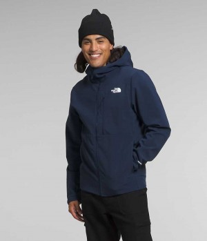 Navy The North Face Apex Bionic 3 Men's Softshell Jacket | MALAYSIA FKBUVS