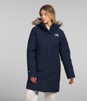 Navy The North Face Arctic Women's Coat | MALAYSIA PBAZWE