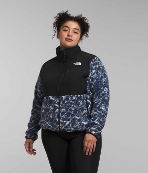 Navy The North Face Plus Denali Women's Fleece Jacket | MALAYSIA UWNZDO