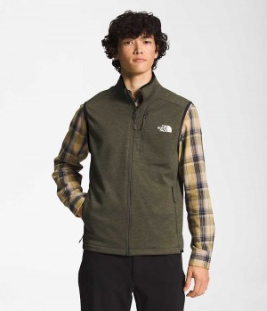 Olive The North Face Canyonlands Men's Vest | MALAYSIA OYVUBX