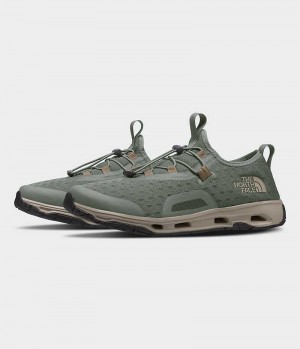 Olive The North Face Skagit Water Men's Hiking Shoes | MALAYSIA HGZQCS