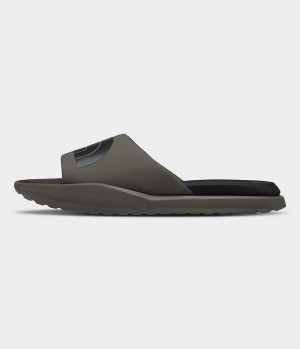 Olive The North Face Triarch Men's Slides | MALAYSIA UZAFBE