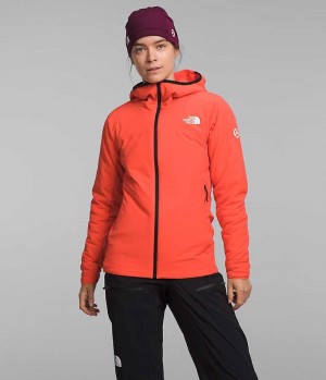 Orange The North Face Summit Series Casaval Hoodie Women's Hybrid Jacket | MALAYSIA ZRYOPG