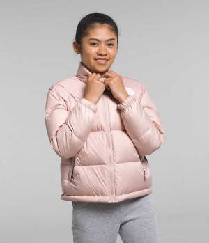 Pink The North Face 1996 Retro Nuptse Girls' Puffer Jacket | MALAYSIA ZLEPWT