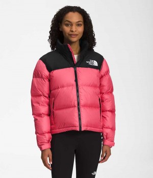 Pink The North Face 1996 Retro Nuptse Women's Puffer Jacket | MALAYSIA LHTOBM