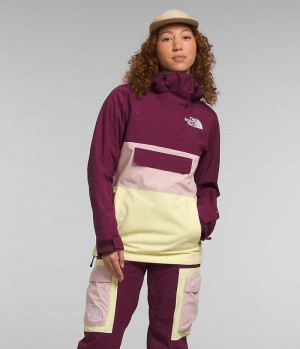 Pink The North Face Driftview Anorak Women's Insulated Jacket | MALAYSIA BGUWDM