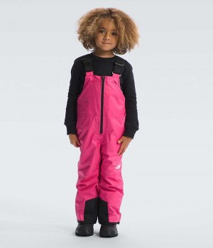 Pink The North Face Freedom Insulated Boys' Bib Pants | MALAYSIA PXEAQU