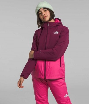 Pink The North Face Freedom Triclimate® Girls' Softshell Jacket | MALAYSIA PANWMC