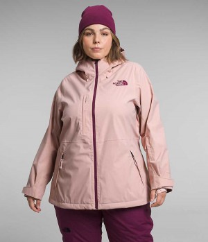 Pink The North Face Plus Freedom Stretch Women's Insulated Jacket | MALAYSIA OMSVYZ