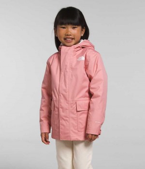 Rose The North Face North Triclimate® Girls' Puffer Jacket | MALAYSIA RXZSOT