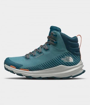 Turquoise The North Face VECTIV™ Fastpack Mid FUTURELIGHT™ Women's Hiking Boots | MALAYSIA KMICLO