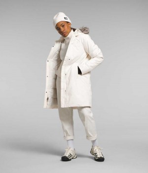 White The North Face Arctic Women's Coat | MALAYSIA RJSIPE